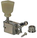 GEWA 545824 machine heads gitaar, vernikkelde afwerking, Keystone knop