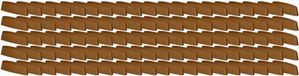 KOTARBAU Set van 100 watersleufdoppen - 36 mm - Eiken