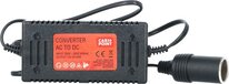 Carpoint Omvormer 12V-230V Zwart - voor Koelbox - max 5 ampere