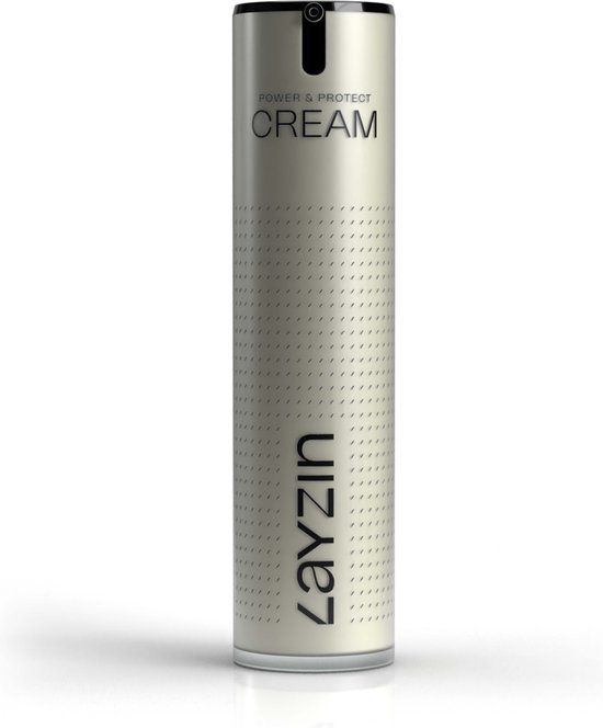 LAYZIN Power & Protect Cream SPF30 – Dag- en Nachtcrème Anti-Aging – Intensieve Hydratatie, Vermindert Fijne Lijntjes, Rimpels & Pigmentvlekken – Versterkt Huidbarrière – Met Hyaluronzuur, Pentavitin, Niacinamide – Vegan – 50ml