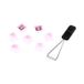 HyperX PBT Keycaps - Jeu de touches complet, Rose
