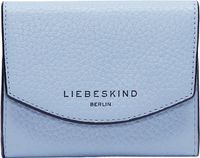 LIEBESKIND BERLIN Leren Portemonnee Alessa 3 Pebble Louisa Wallet Breath Lichtblauw