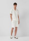 s.Oliver Detroit bermuda regular fit katoen crème heren 3XL