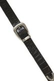 ICHI IACELESTA dames riem zwart leer