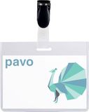 Pavo - Identiteitskaart/Badge 60 x 90 mm, 25 stuks