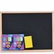 Eddy Toys Schoolbord Set 14-delig - Krijtbord van Hout met 12x Gekleurd Krijt en Spons - Geschikt voor Jongens en Meisjes vanaf 3 Jaar - 29x21 cm - Meerkleurig