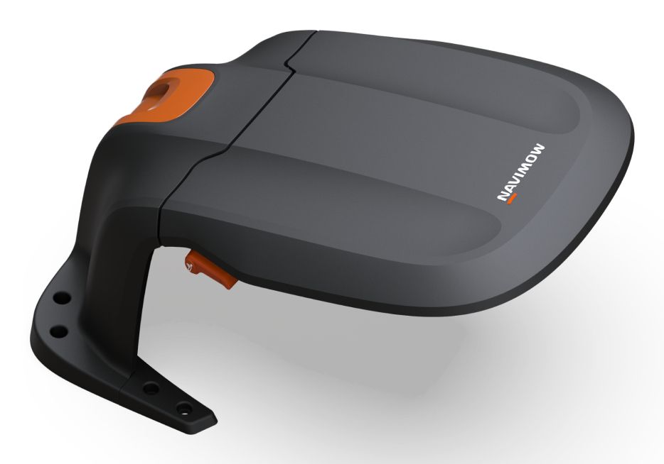 Segway Navimow Garage S - Robotic Lawn Mower Garage - Black/Orange - Weatherproof