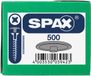Spax Afdekkap tbv spaanplaatschroef met gatboring grijs