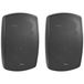 Omnitronic OD-8 Haut-parleur mural Noir 120 W 30 Hz - 20000 Hz 2 pièce(s)
