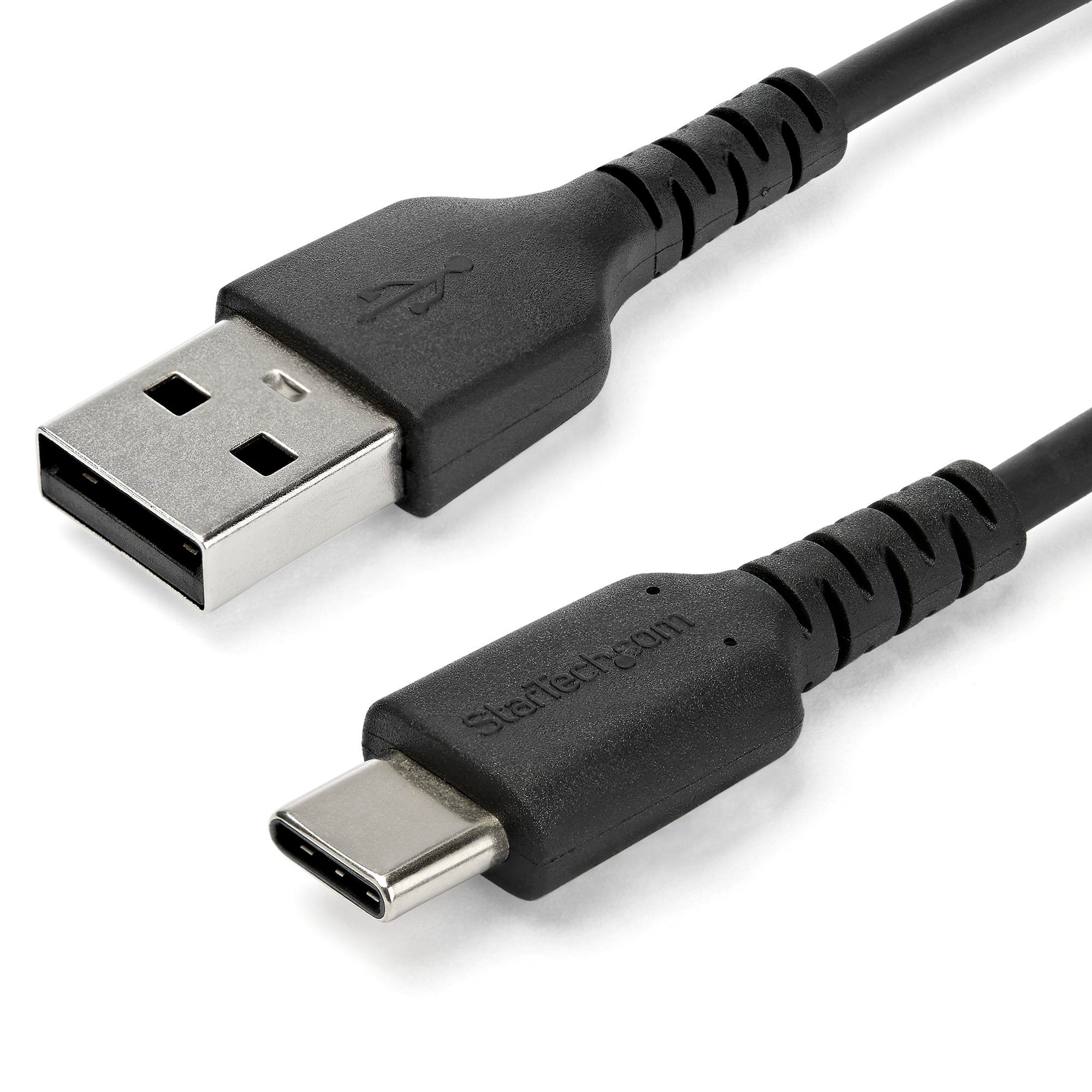 StarTech.com 2m USB A naar USB C Kabel - Rugged - Zwart