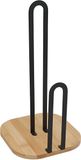 Gerimport Porte-rouleau de cuisine - 31 cm - bois - porte-rouleau de cuisine