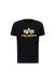 ALPHA INDUSTRIES Basic T Carbon T-shirt voor heren