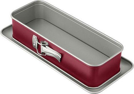 Dr. Oetker 2479 Springvorm Rechthoek Rood 30 x 12 cm