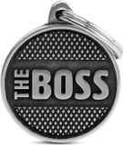 MyFamily Penning - CIRCLE BOSS - Metal - Zilver - Aluminium - L