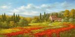 Your Decoration B.V. Kunstdruk Heinz Schölnhammer - Tuscan Beauty II 100x50cm