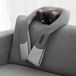 Hi5 Hilmar nekmassageapparaat schouder rug heup taille shiatsu met armlus en warmtefunctie, grijs