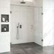 Tapo Creative profielloze nisdeur rechts 2 delig 170 cm breedte deur 70 cm gunmetal