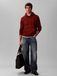 Calvin Klein Heren Sweater L Katoen/Polyester Bloedrood
