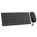 Atlantis Land P013-LK-8955-WB Toetsenbord Inclusief Muis Kantoor RF-draadloos + Bluetooth QWERTY Italiaans Zwart