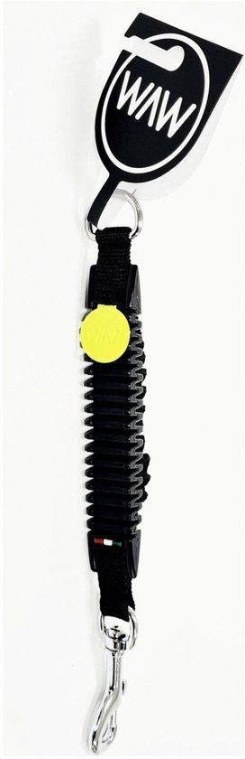 WAW easy dog walk 'schokdemper' Zwart - L - 16-25 kg