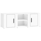 vidaXL TV meubel & entertainment center Wit Hout 100x31.5x35 cm