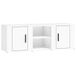 vidaXL TV meubel & entertainment center Wit Hout 100x31.5x35 cm