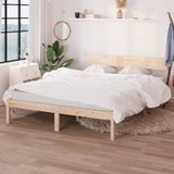 Maison Exclusive - Lit en bois massif sans matelas, 120x200 cm