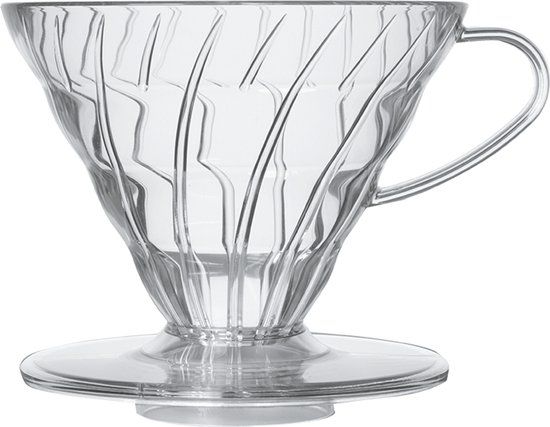 HARIO V60 Dripper - 02 Size - Kunststof - Transparant