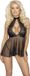Kissable Babydoll voor dames Black S/M
