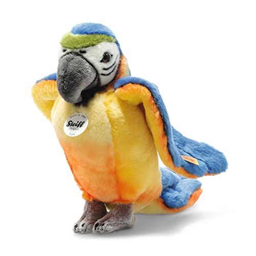 Steiff Lori Papegaai Blauw/Geel - 26 cm - 4001505063985