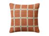 Chhatwal & Jonsson Raha Housse de coussin 50x50 cm Abricot Orange-Ciel Bleu