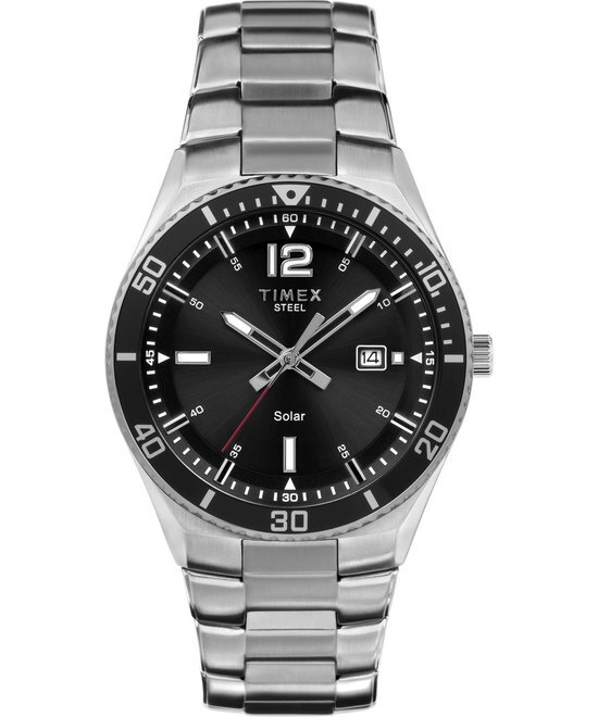 Timex Dress TW2V53700 Horloge - Staal - Zilverkleurig - &#216; 42 mm