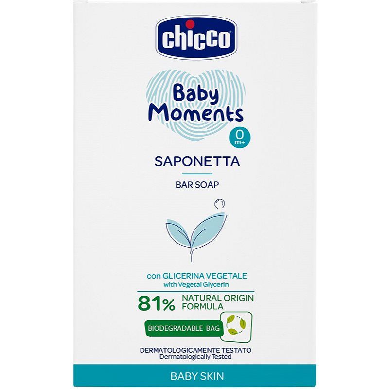 Chicco Baby Moments zeep 100 gram