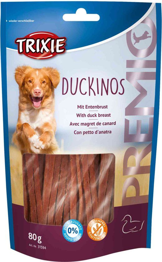 Trixie Duckinos met eendenborst 80 gram