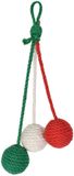 Unyqoos® Interactieve hangende speelbal voor katten met natuurlijke sisalvezels