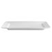Pillivuyt 224226 Plat de service Porcelaine Blanc Rectangulaire 26 x 14 cm