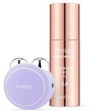 FOREO BEAR mini + Serum Sérum Sérum 30 ml – Gezichtsliftapparaat met microstromen – Chinreductie – Gezichtsmassager – Gezichtszorgapparaat – Cadeaus voor vrouwen – Cadeauset - Lavander