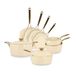 MENASTYL - Set de 8 casseroles Dahlia sans PFAS