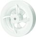 Vent-axia Solara badkamerventilator met heat mover - 100 mm diameter - mat wit