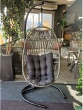 SenS-Line Koko Relax Hangstoel - Zand - Met standaard - Max. 120-130 kg