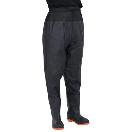 vidaXL Cuissardes avec bottes noir taille 40