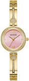 Guess Lovey GW0655L4 Dames Horloge Goudkleurig Staal Analoog Quartz