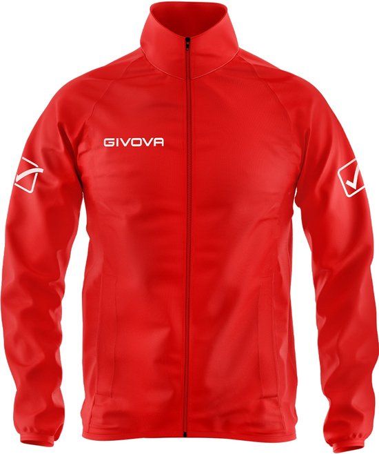 Givova Rain Basico Jas Rood M Man