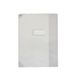 OXFORD 50 notitieboekbeschermers A4 met klep voor bladwijzers Strong Line PVC, transparant, 15/100, kleurloos
