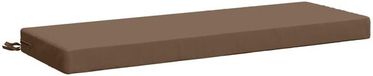 vidaXL Bankkussen SOEST 100% Polyester Taupe 100 x 40 x 8 cm