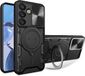 Techsuit Hoesje geschikt voor Samsung Galaxy S25 - CamGuard Pro Back Cover - Zwart