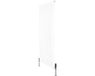 MonsterShop Monster Group BV 1-kolom design radiator - 1600x700 mm - wit - thermostaatkraan