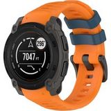 Techsuit W076 Bracelet pour Garmin Instinct E 40mm, Orange