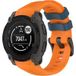Techsuit W076 Bracelet pour Garmin Instinct E 40mm, Orange