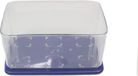 TUPPERWARE Koelkast Clear Mates 2,5L, transparent, bleu, récipient de conservation